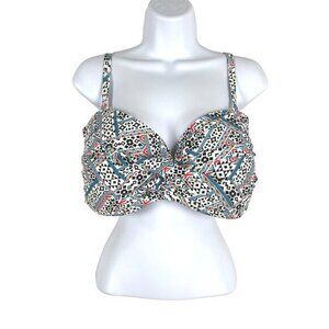 Swimsuits For All‎ Bikini Swim Top Aztec Southwestern Print NWT Women's Size 16